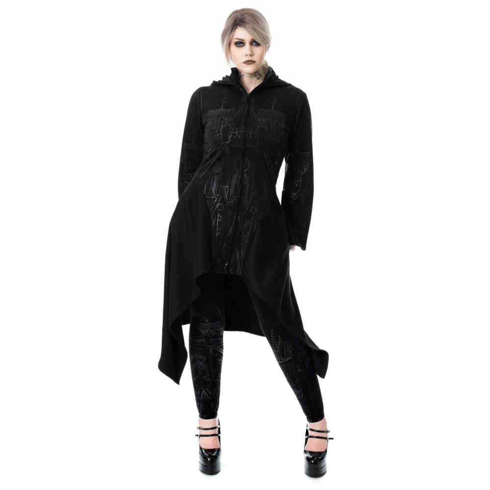 Vixxsin - Basilica Lange cardigan - Zwart